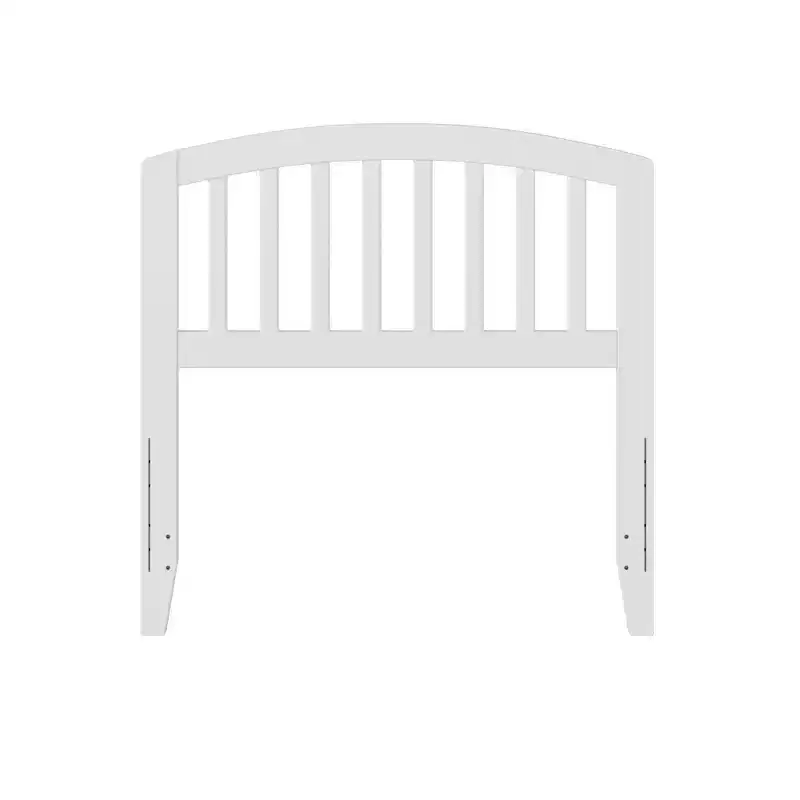 Twin Curved Wood Headboard