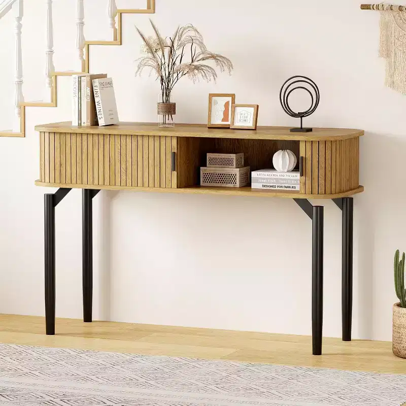 Console table,with storage space,sofa table,living room entrance table,used for hallway,kitchen