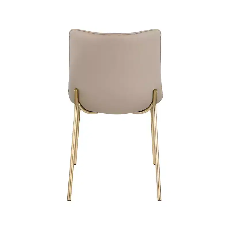 Meridian Furniture,Isla Vegan Leather Dining Chair, Set of 2