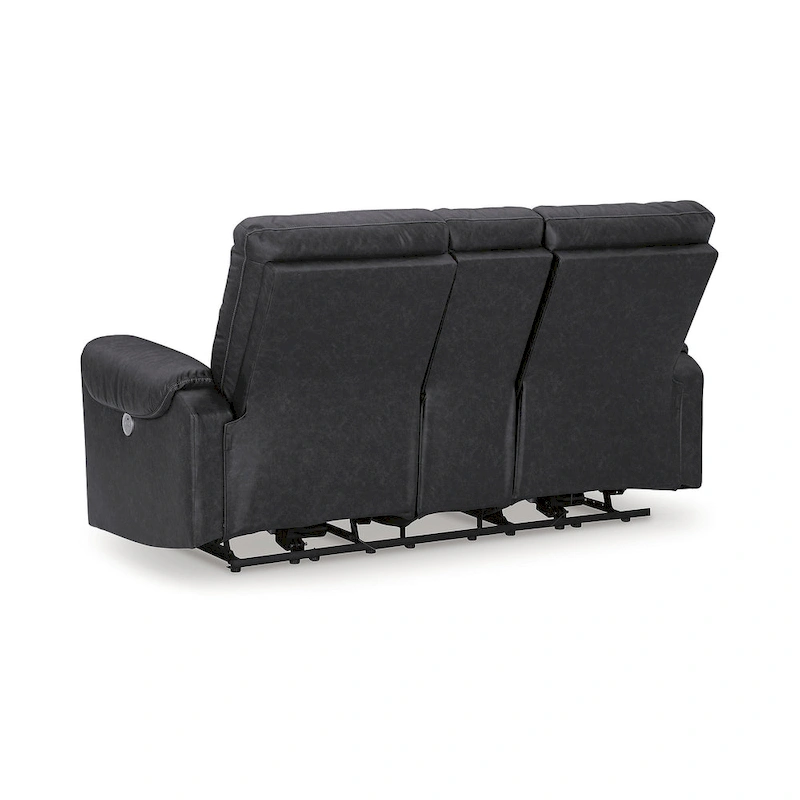 Signature Design by Ashley Barnsana Power Reclining Loveseat with Console