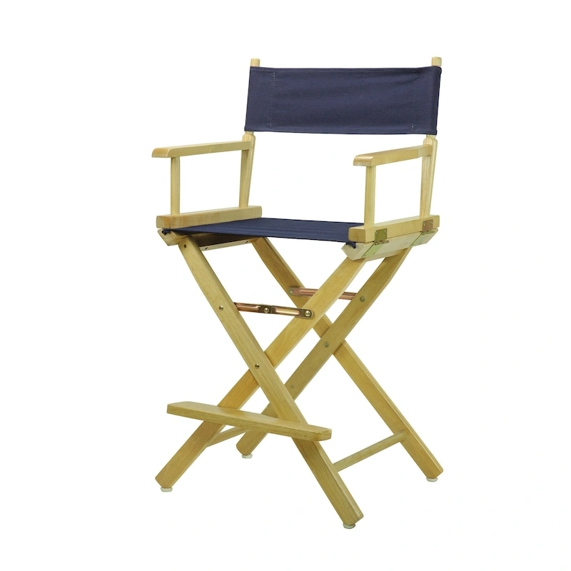 Natural Finish 24-inch Director's Chair