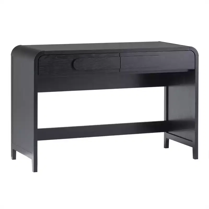 Saracina Home Curved Waterfall Desk