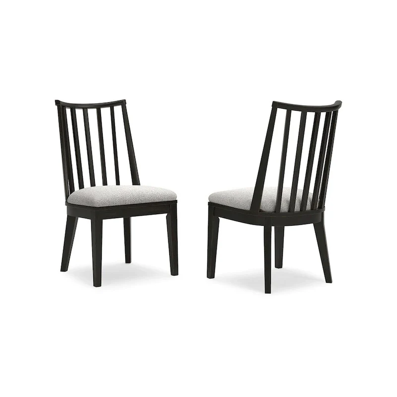 Galliden Black Dining Chair - 20.5W x 23.25D x 37H