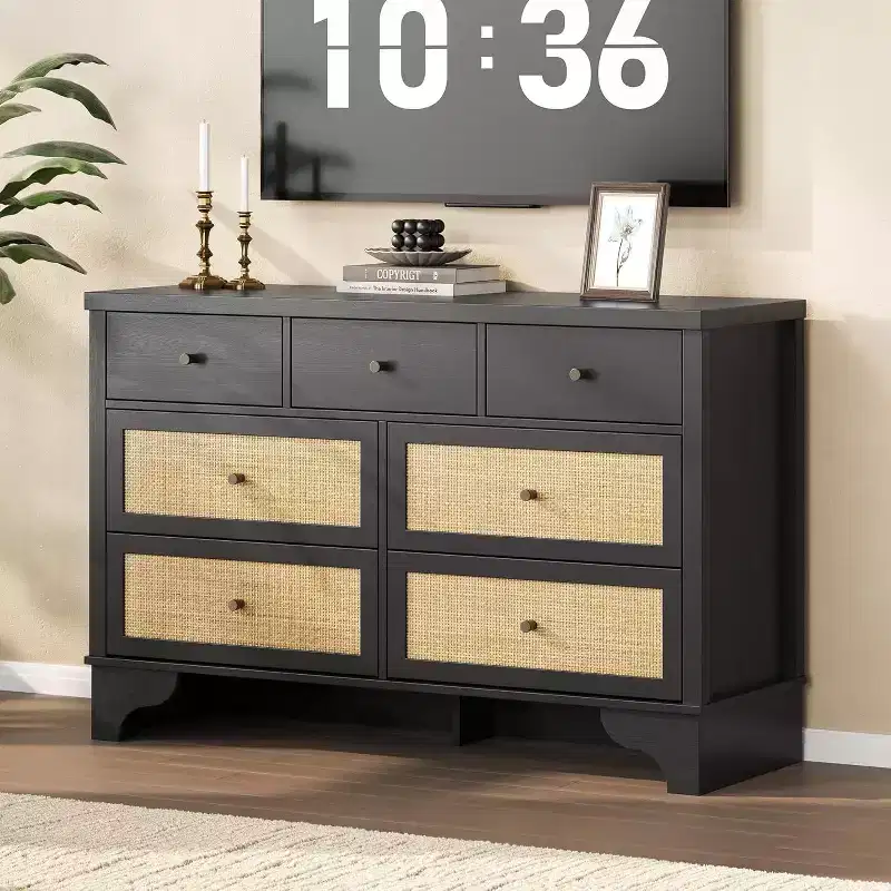 7 Drawer Dresser, 47.3