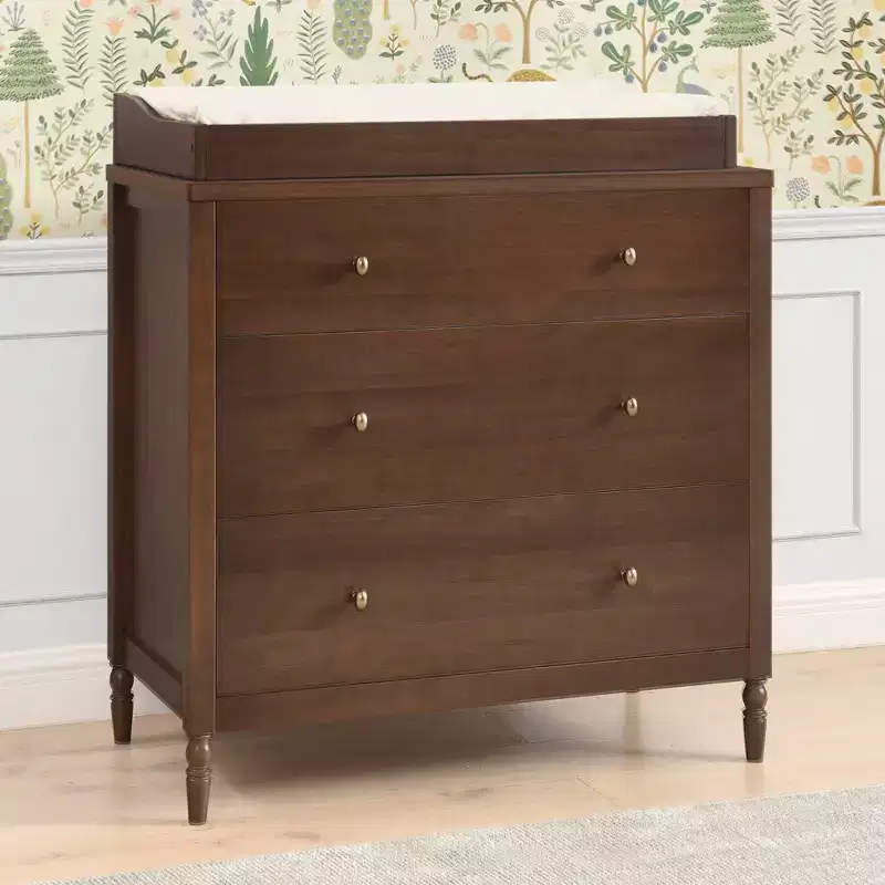 3 Drawer Dresser with Changing Top - Kids Nursery