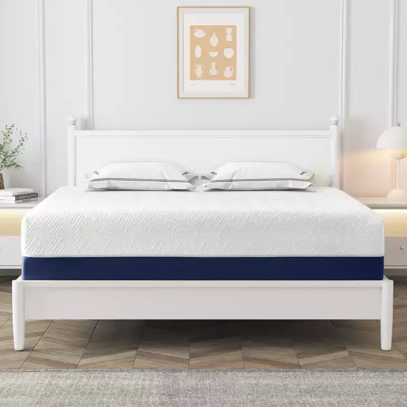 14 Inch Memory Foam Mattress in a Box for Cooler Sleep Supportive & Pressure Relief