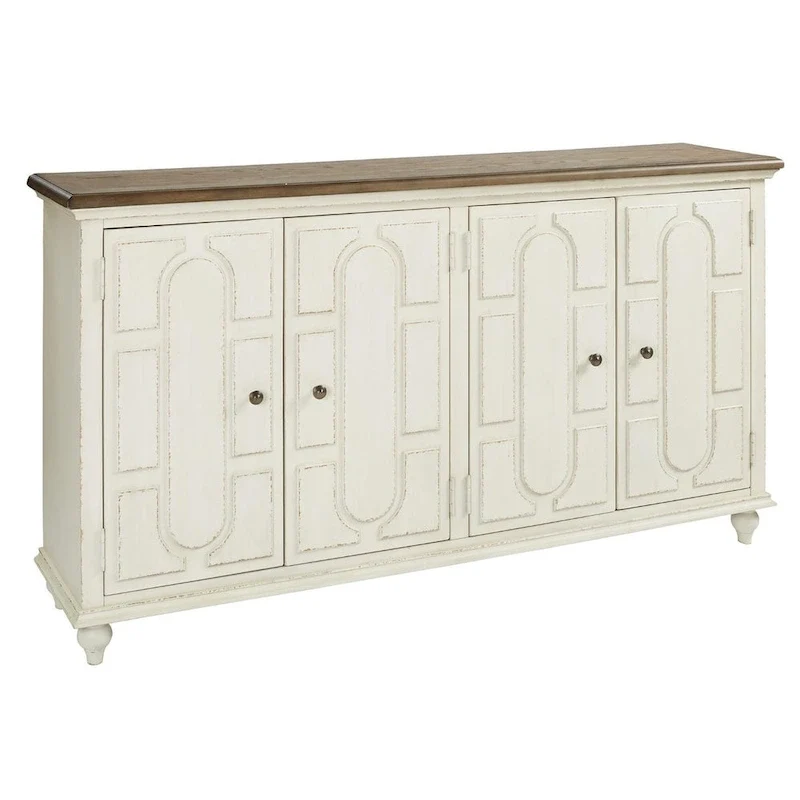 Accent Cabinet - Casual - Antique White