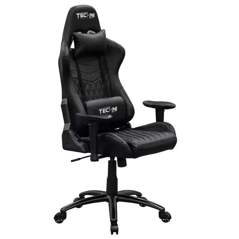 Ts-5100 Ergonomic High Back Racer Style Video Gaming Chair: Swivel, Adjustable