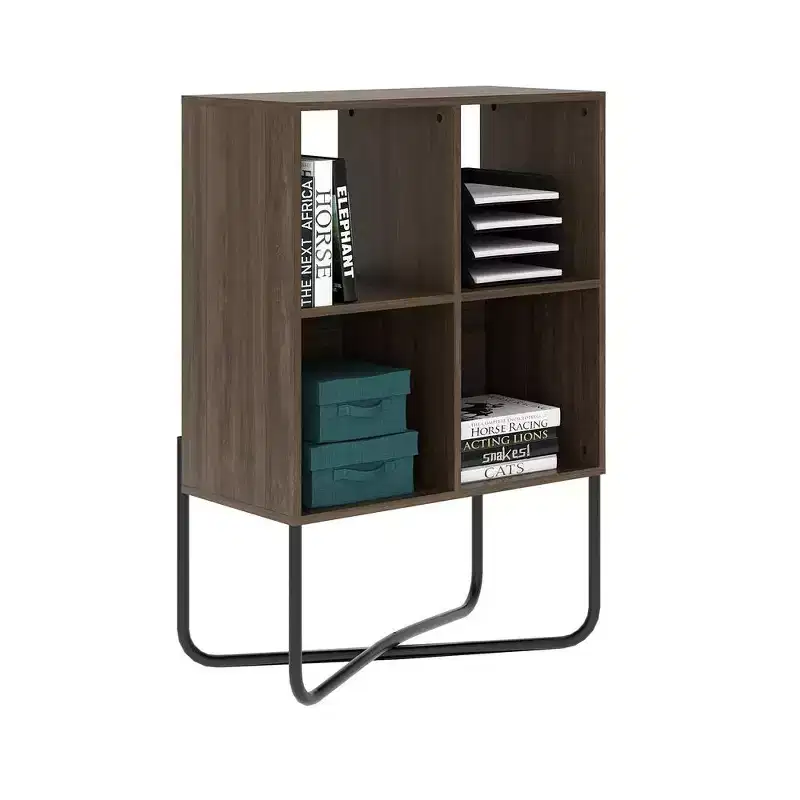 Techni Mobili Modern Geometric Bookcase