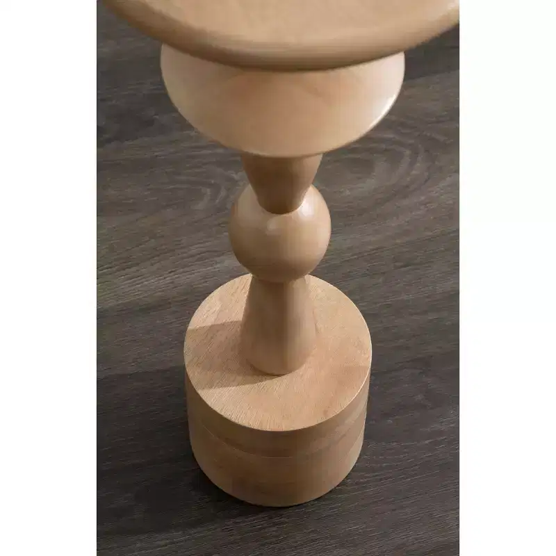 Round Drink Table, 9x9x22, Natural