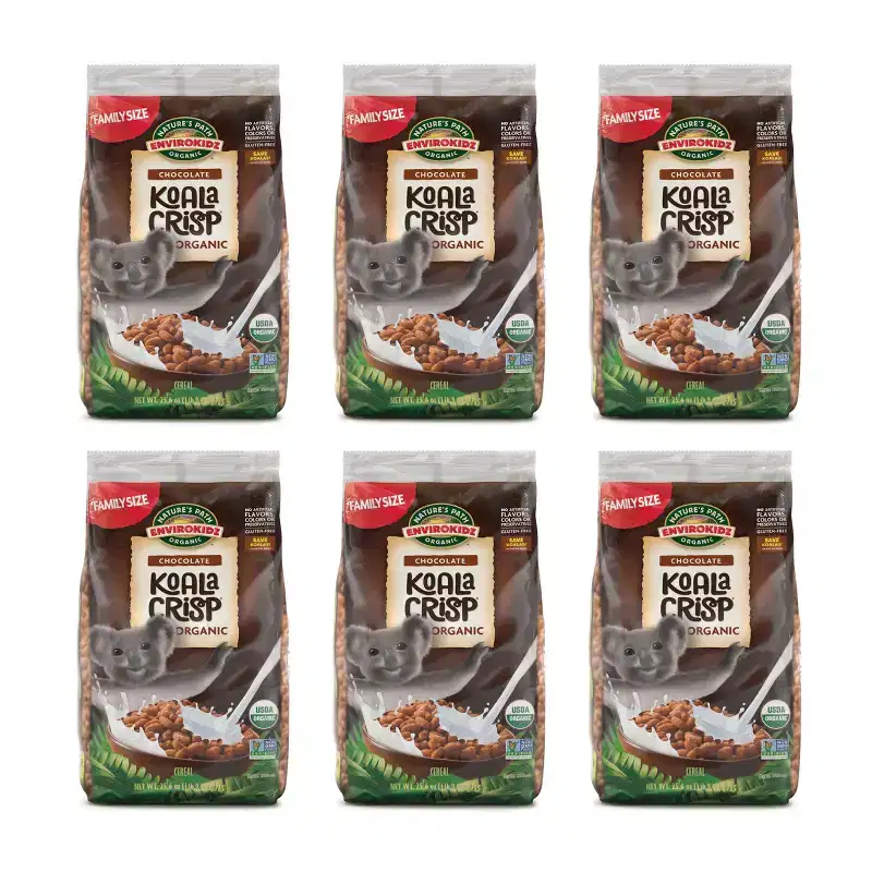 Nature's Path Envirokids Organic Koala Crips Cereal 6pk/153.6oz
