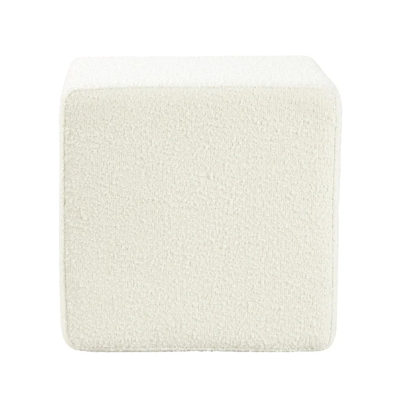 HomePop Modern Cube Ottoman