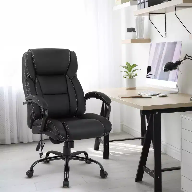 BestMassage Big and Tall Office Chair 500lbs Executive Chair Computer Chair with Lumbar Support