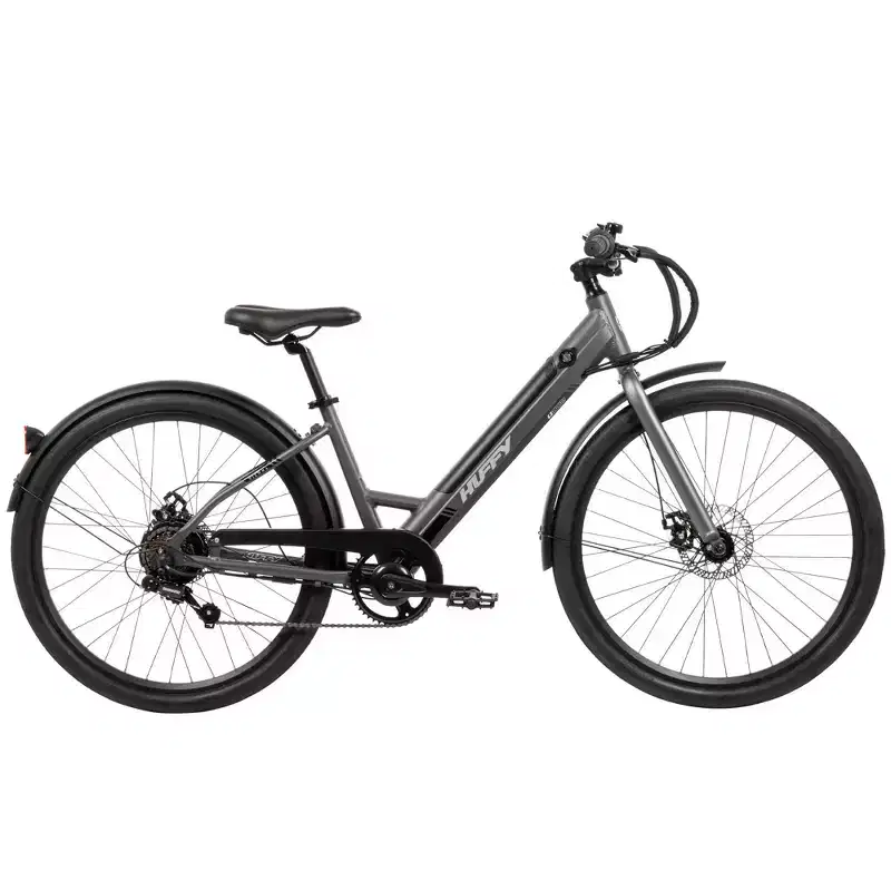 Huffy Vienna 27.5" 36V E-Bike for Adults - Matte Storm