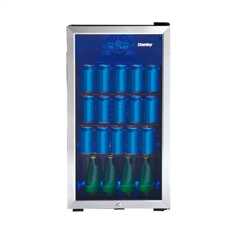 Danby 3.1 cu. ft. Free-Standing Beverage Center in Stainless Steel DBC117A1BSSDB-6