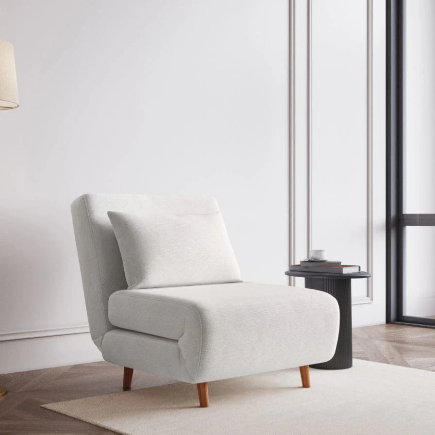 Single Sofa Bed - Natural