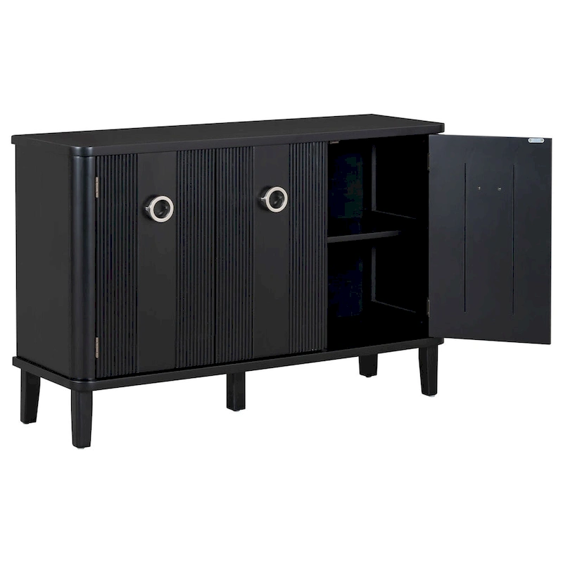 Stable and Sturdy Wood Cabinet