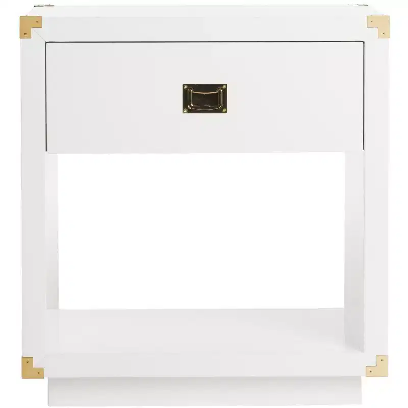 Lella Lacquer Side Table - SFV3512 - Safavieh Couture