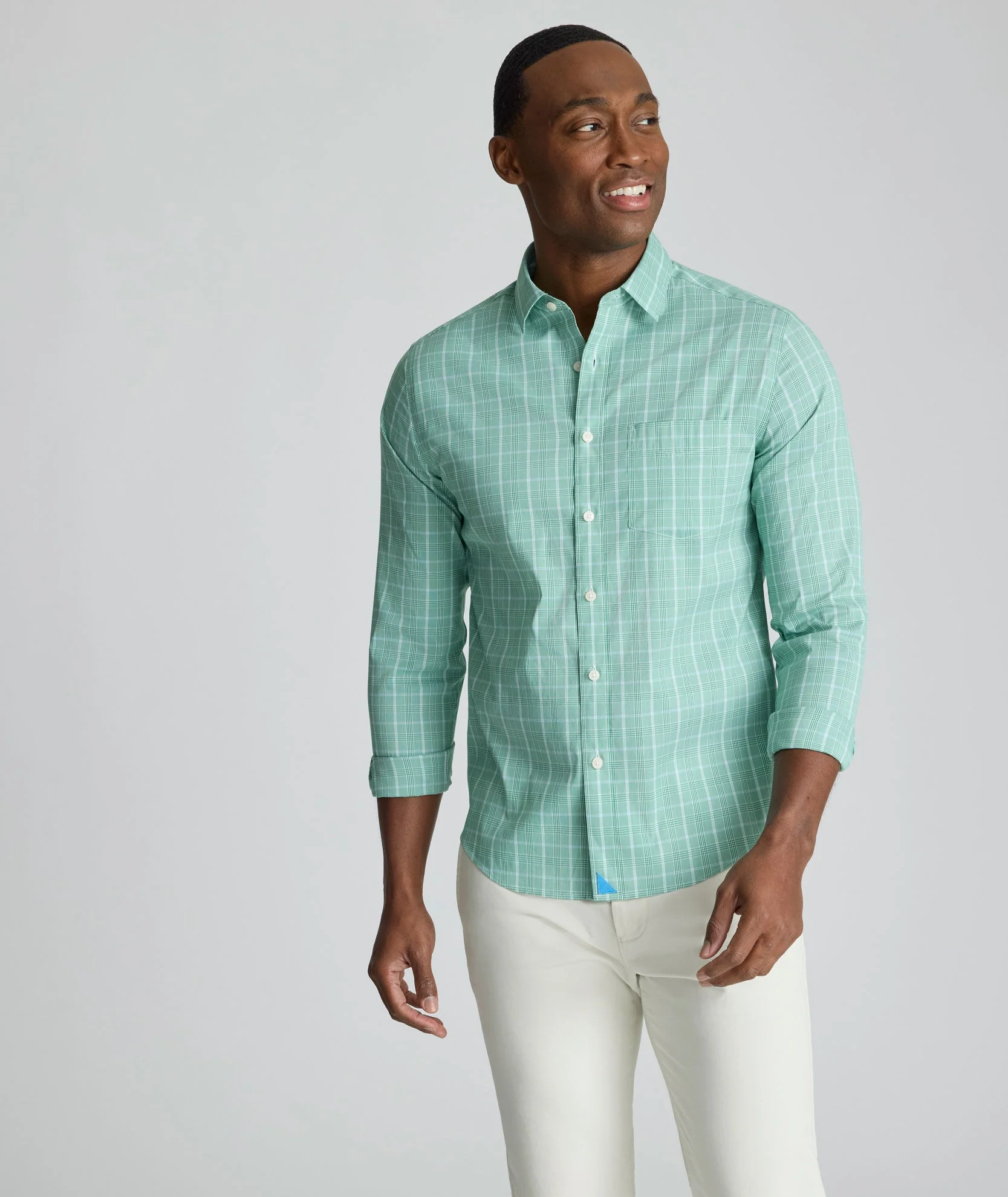 Cotton-Nylon Cooling Shirt (Green)