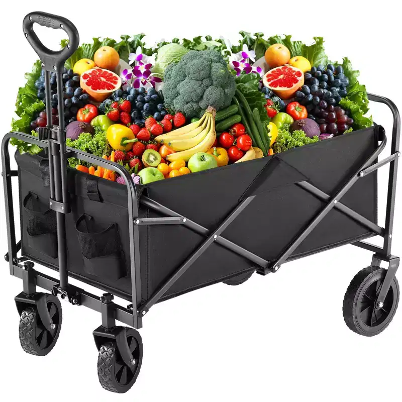 Metal Folding Utility Wagon 18.5