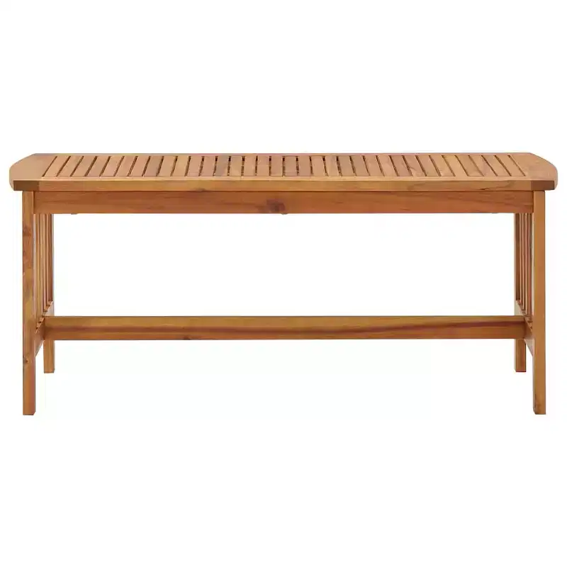 Coffee Table Natural Acacia Wood Solid Acacia Wood Medium Durable