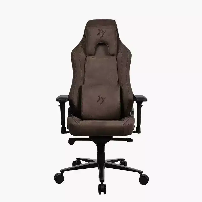 Arozzi Vernazza Supersoft Office and Gaming Chair with Memory Foam Lumbar Support Brown