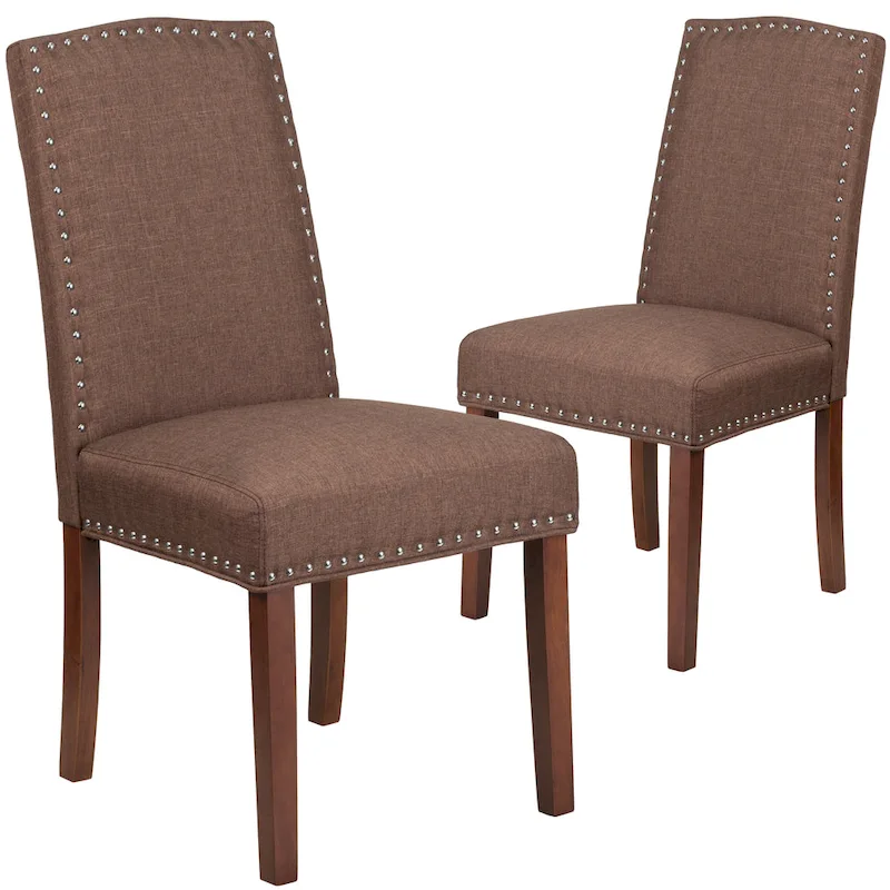 Parsons Chair with Nailhead Trim – Set of 2