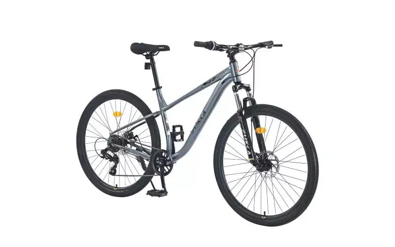 27.5 Inch Wheels 8 Speed Mountain Bike, for Men Women Boys and Girls, Front Suspension, Steel Frame