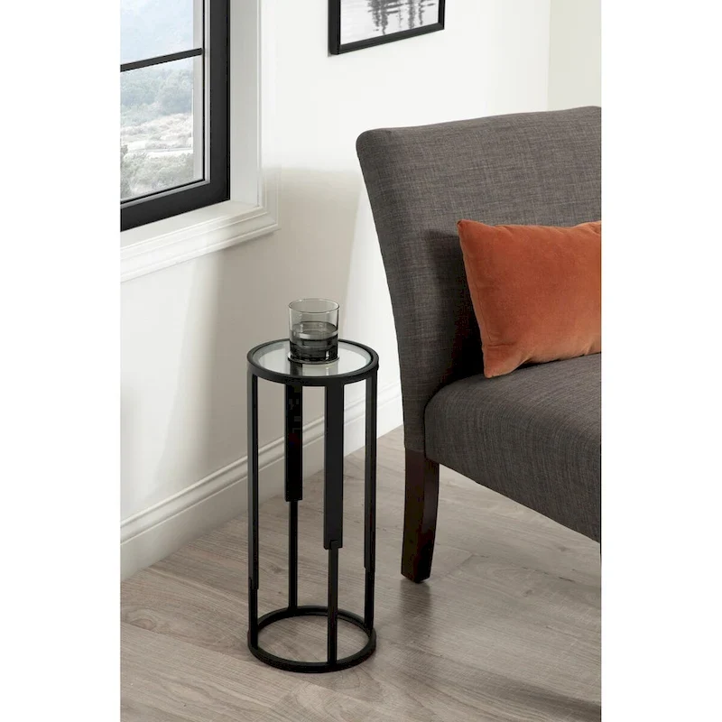 Kate and Laurel Ravalli Round Drink Table - 9x9x20