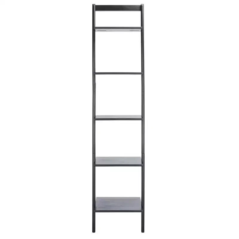 Allaire 5 Tier Leaning Etagere