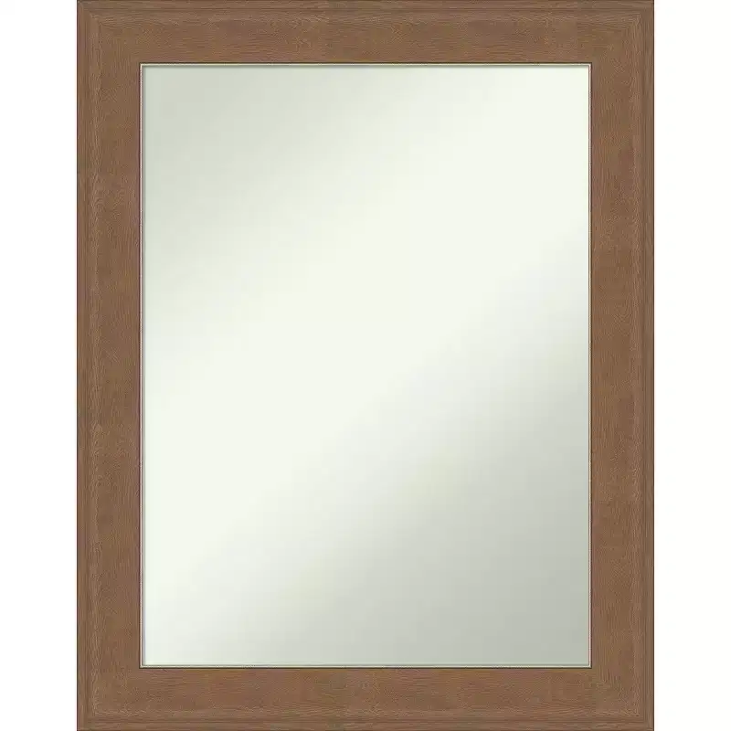 Amanti Art Alta Non-Beveled Bathroom Wall Mirror