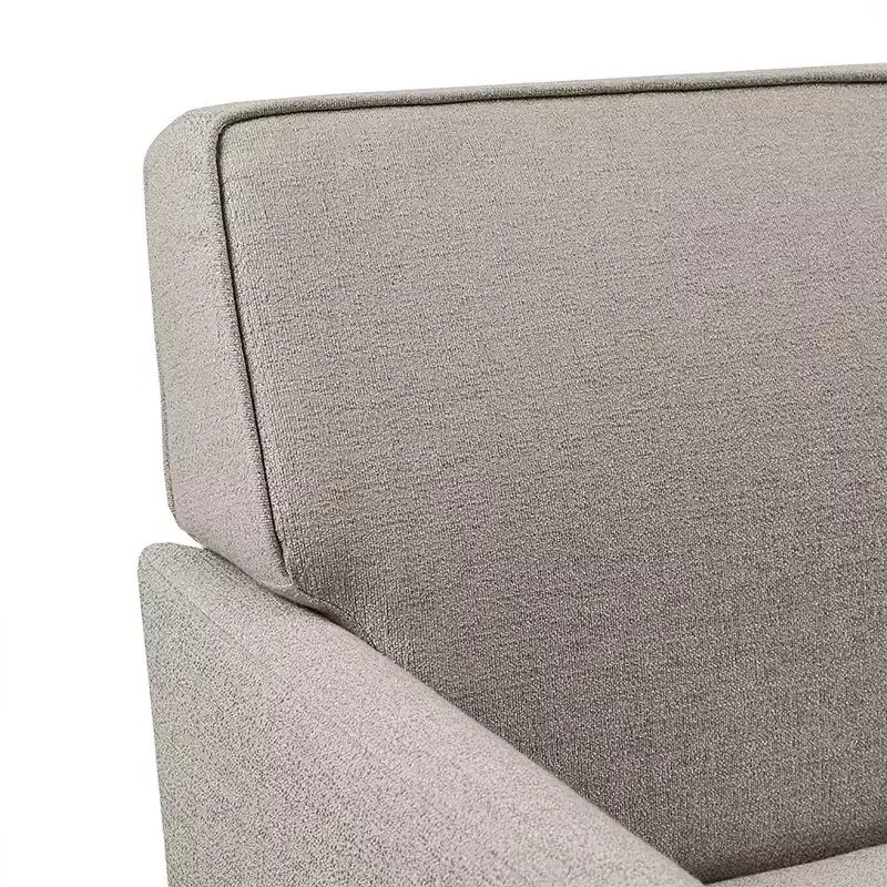 Slipcover Accent Armchair – Track Arm, Skirted Base, Removable Cushion