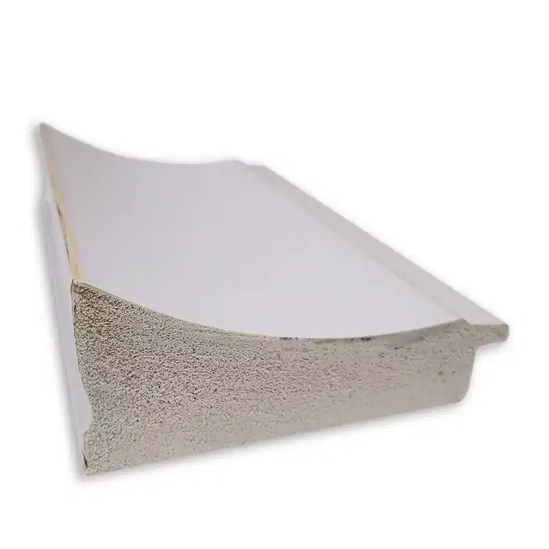 Flair Framed Bathroom Vanity Wall Mirror Soft White - Amanti Art
