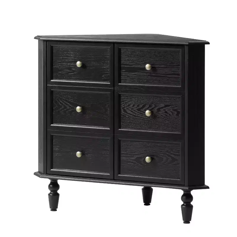 Roland 30 H 2-Door Corner Cabinet with Spindle Legs|ARTFUL LIVING DESIGNS