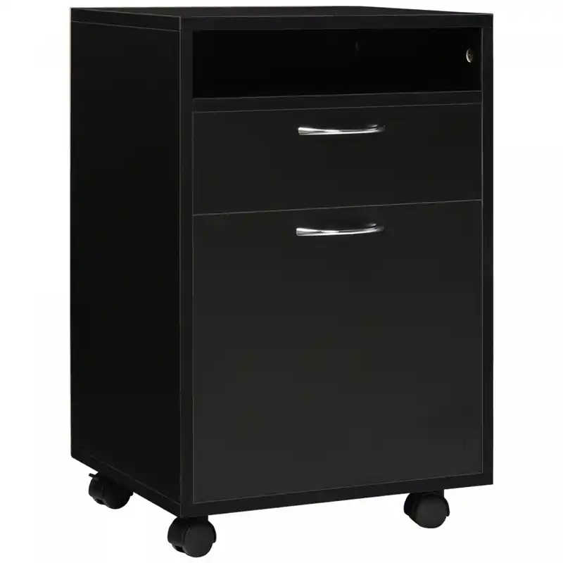 Mobile Filing Cabinet With Drawer