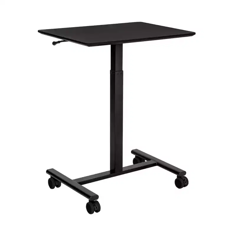 Seville Classics airLIFT Pneumatic Mobile Desk Cart