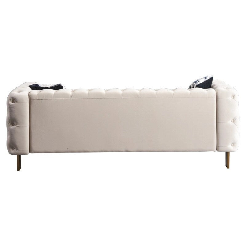 Modern Tufted Velvet Living Room Sofa