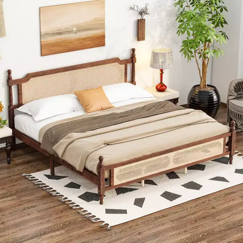 Full Loft Bed Frame Under-Bed Desk Space-Saving Heavy-Duty Metal