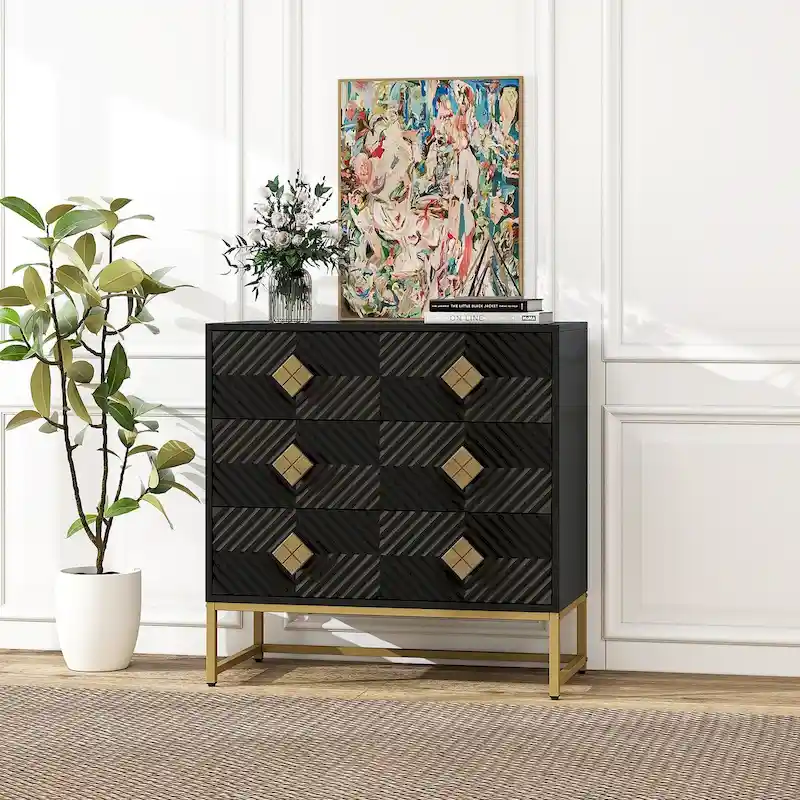 RR 3 Drawer Storage Cabinet