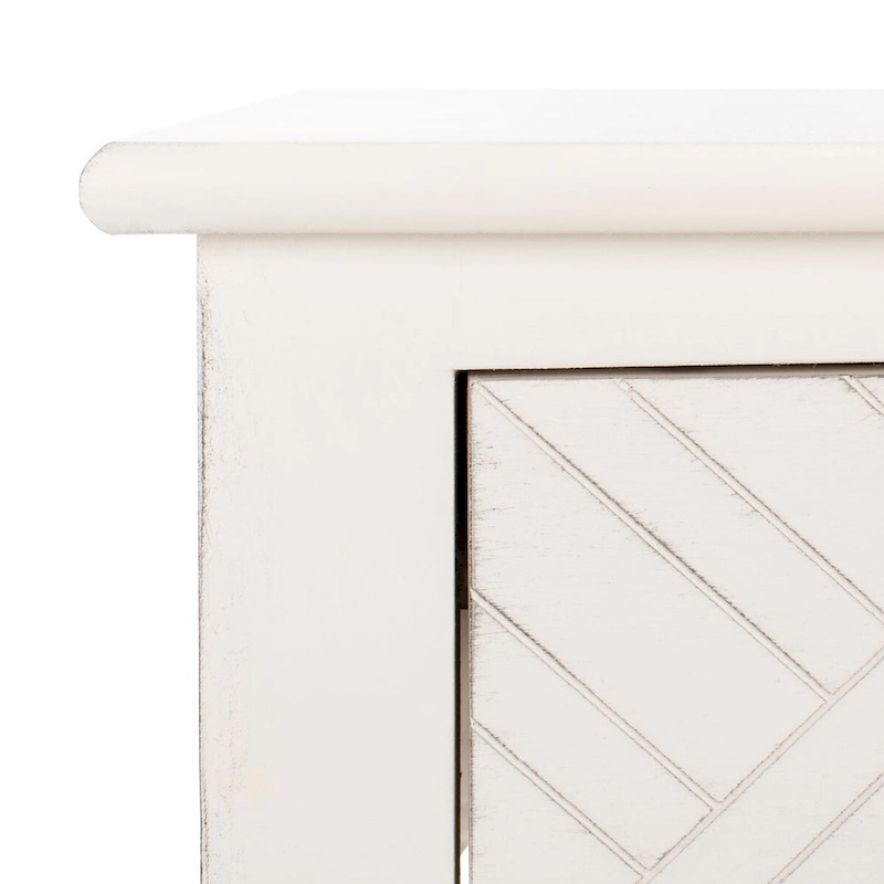 SAFAVIEH Jeanie 3-Drawer Bottom Shelf Console Table - 47.3 W x 13 L x 29.5 H - 47Wx13Dx30H