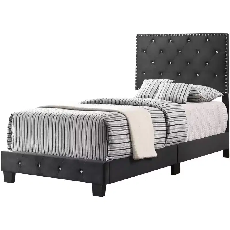 Passion Furniture Suffolk Twin Panel Bed