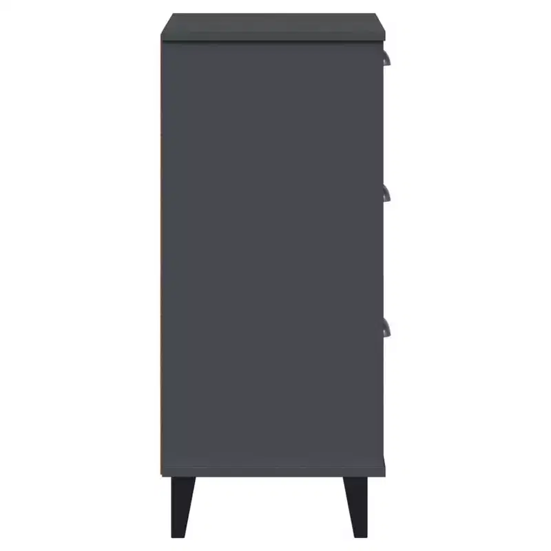 Bedside Cabinet Accent End Table Bedroom Furniture Solid Wood Pine