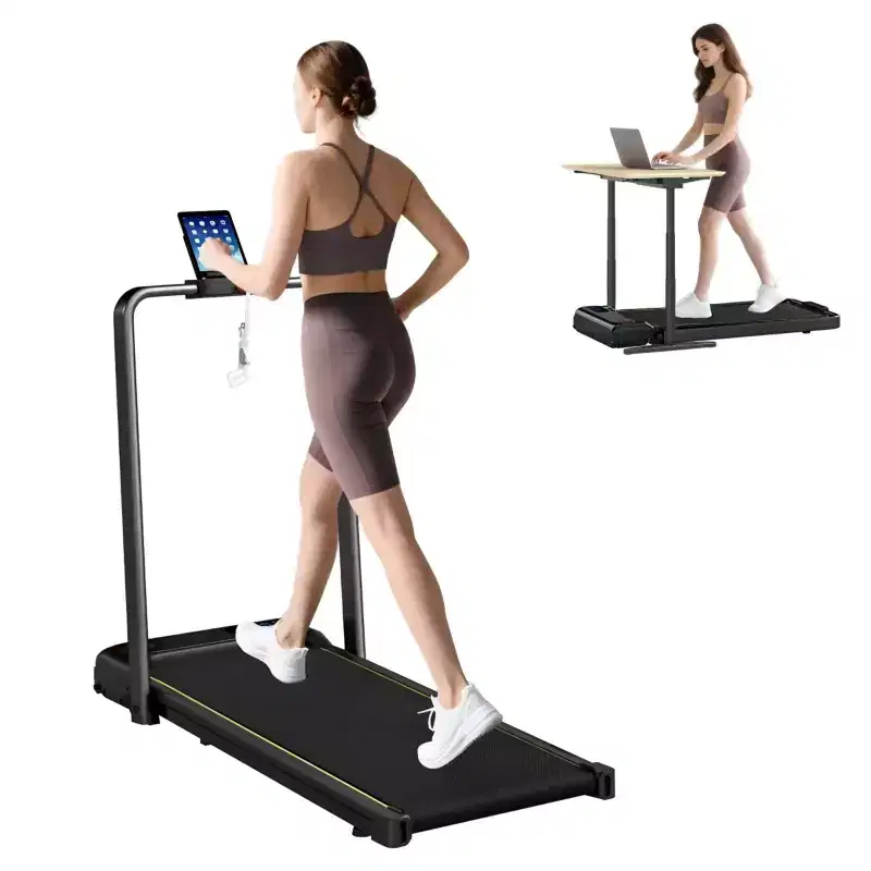 Folding Treadmill for Home with Incline 2HP Quiet Motor Compact Treadmill with LED Display