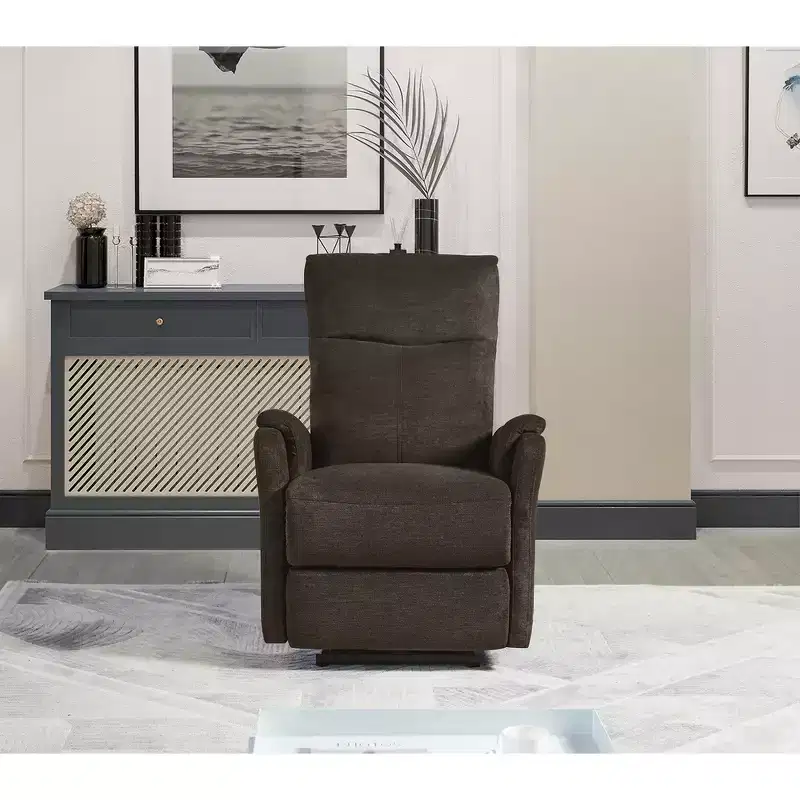 Whisen Power Recliner Chair with USB Ports, Easy-Clean, Space-Saving & Head-Support Design