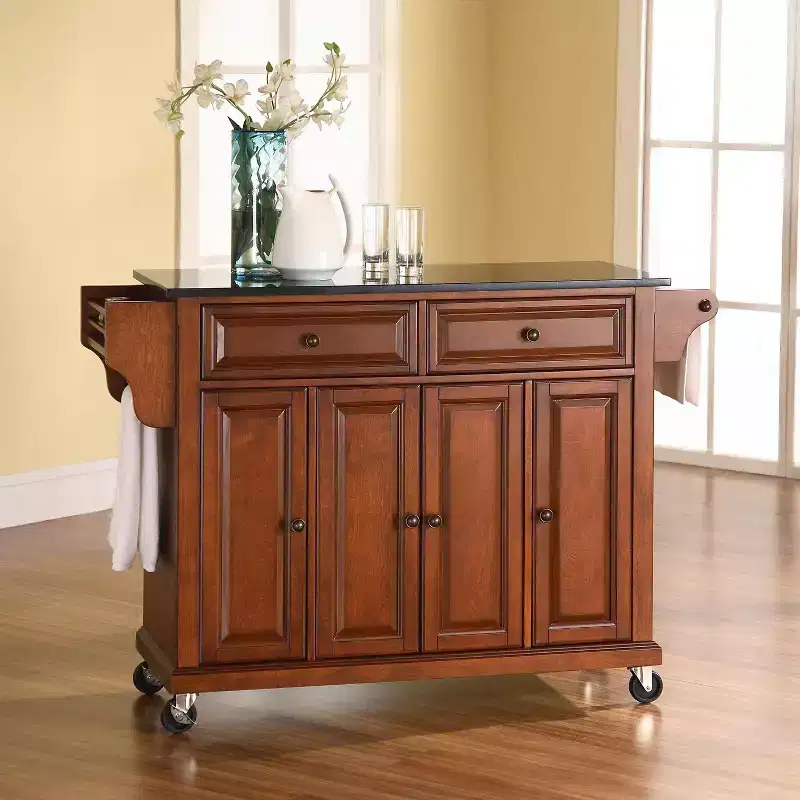 52 Full Size Granite Top Kitchen Cart - Crosley
