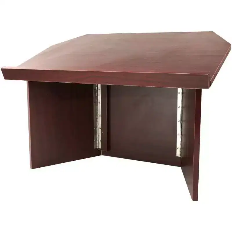 Portable Lectern Podium for Presentations with Quick Setup Folding Style, Compact Design, Ideal for Meetings and Events