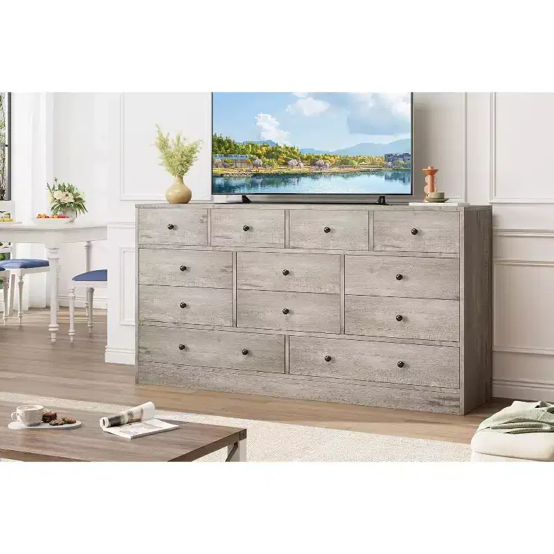 MDF 12-Drawer Dresser Chest 61