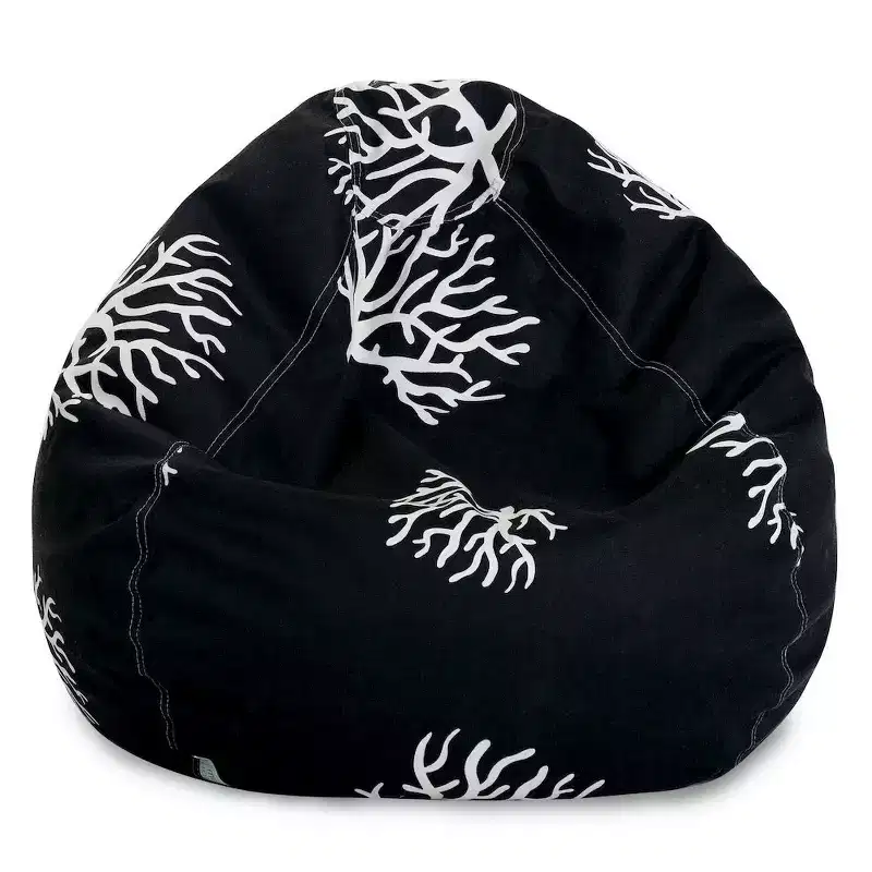 Small Bean Bag Chair, 100% Polyester, Indoor Use, 22