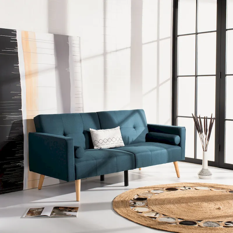 Murray Foldable Futon Bed with Pillow