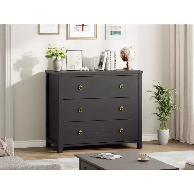 7-Drawer Dresser,Modern Wooden Storage Chest of Drawers,Dresser TV Stand,Wood Drawer Organizer with Handles for Bedroom,Living Room,Hallway,White